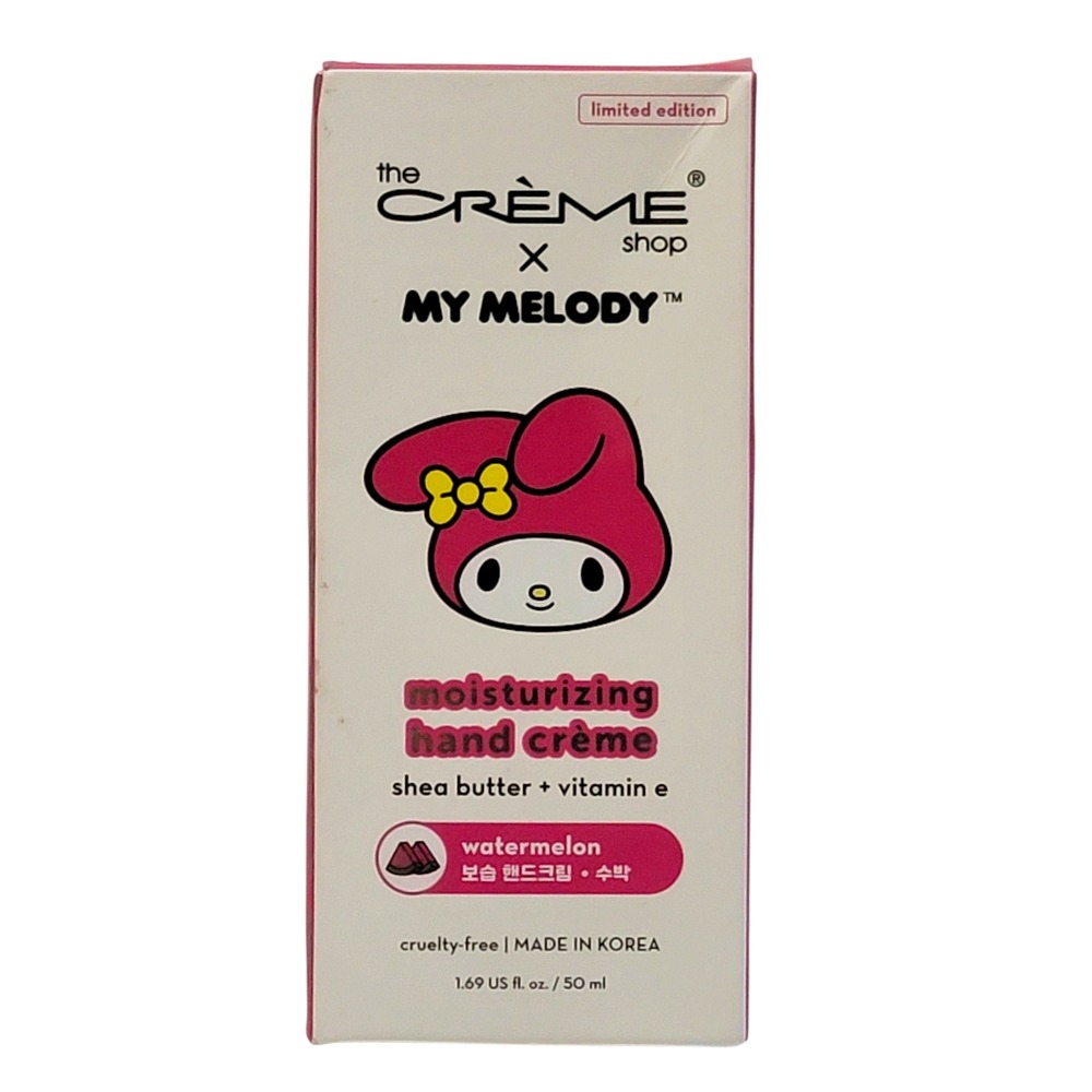 The Crème Shop My Melody Watermelon Hand Cream 1.69 oz Watermelon Moisturizing‎